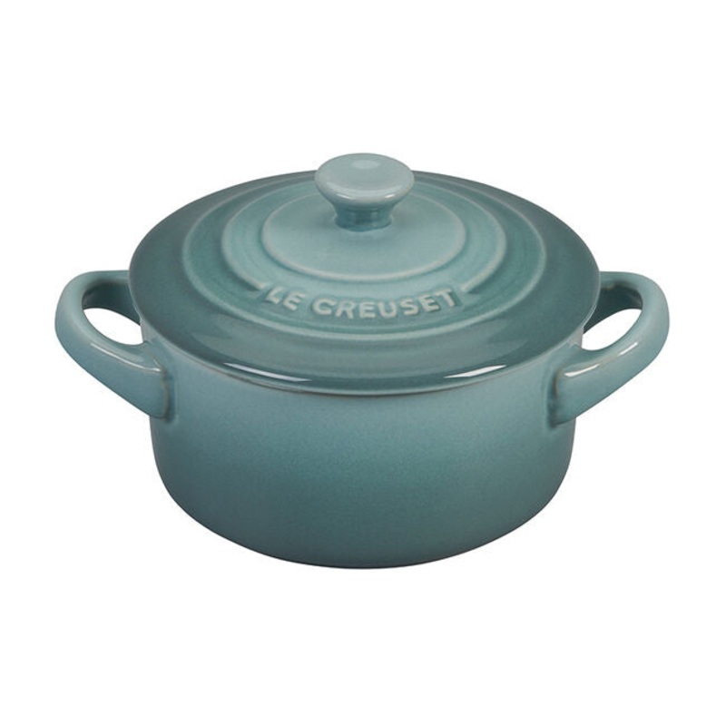 Le Creuset Mini Round Cocotte – Sea Salt