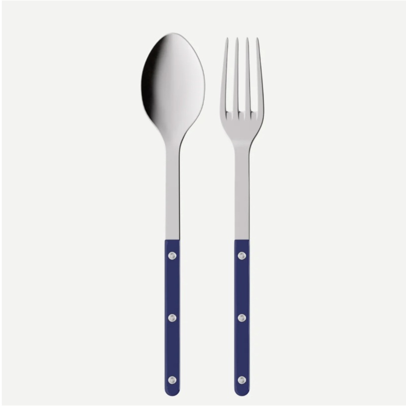Sabre Serving set Bistrot Solid, Navy blue