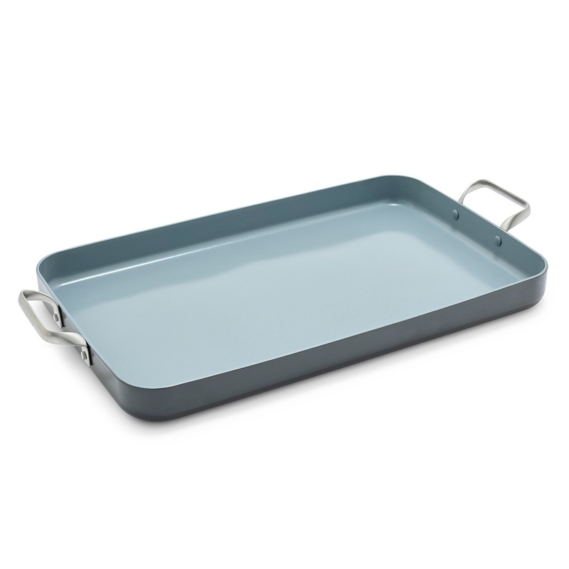 Valencia Pro Ceramic Nonstick 18″ x 11″ Double Burner Griddle