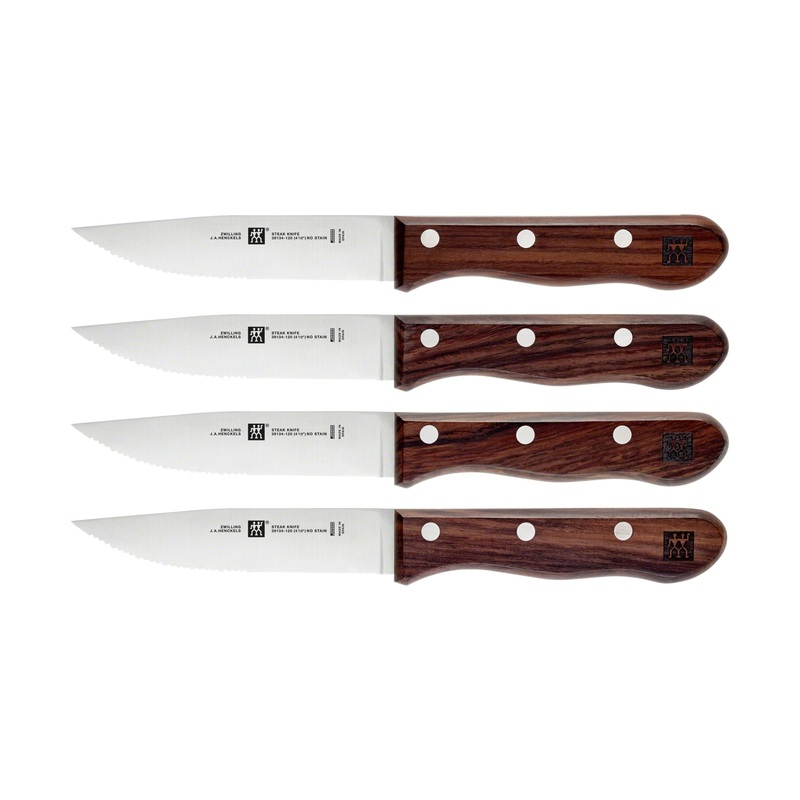 Zwilling J.A. Henckels 4-Pc Zwilling Steakhouse Steak Knife Set With Storage Case
