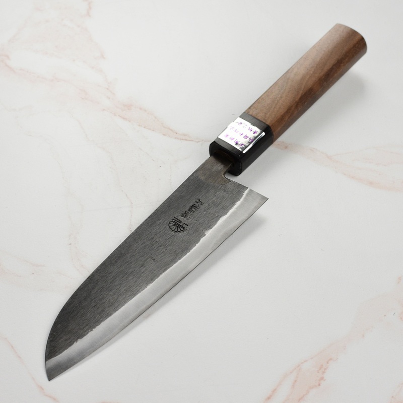 Moritaka 6.7″ Aogami #2 Carbon Steel Santoku