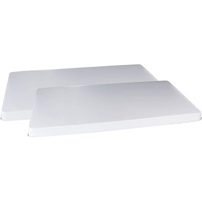 White Rectangle Burner Covers by Reston Lloyd