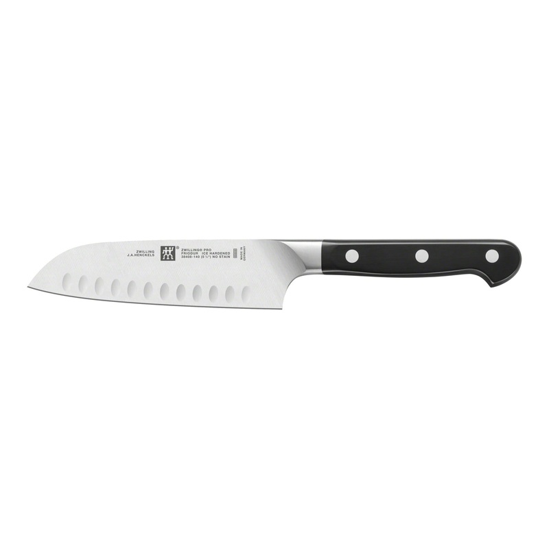 Zwilling J.A. Henckels Zwilling Pro 5.5″ Hollow Edge Santoku Knife