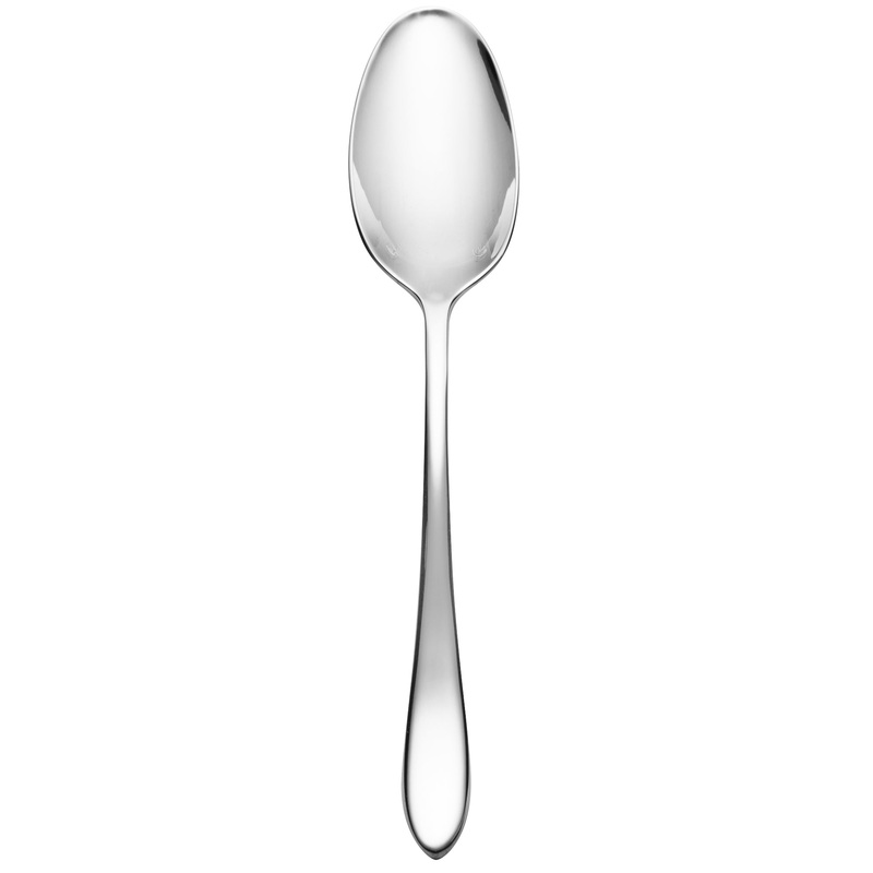 Chef & Sommelier T4706 Lazzo 7 1/4″ 18/10 Stainless Steel Extra Heavy Weight Dessert Spoon by Arc Cardinal – 12/Pack