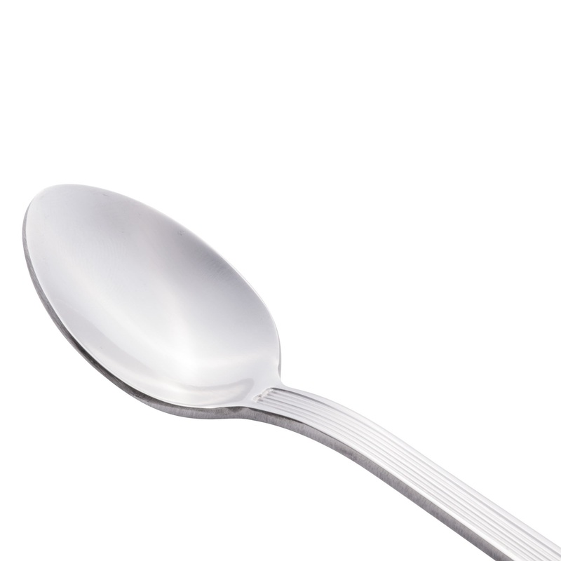 World Tableware 881 021 Minuet 7 1/4″ 18/0 Stainless Steel Heavy Weight Iced Tea Spoon – 12/Pack