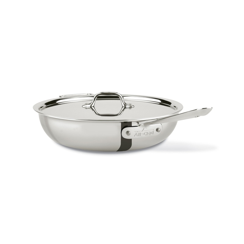 All Clad d3 – 4 Qt. Weeknight Pan Stainless
