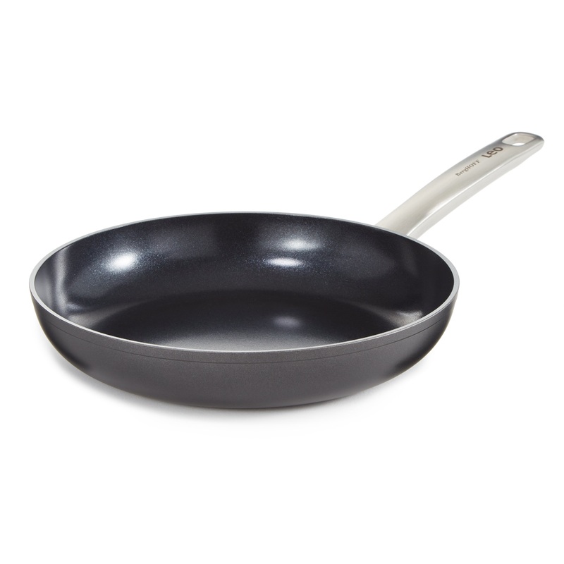 BergHOFF Leo Graphite Nonstick Ceramic Frying Pan 10″, Sustainable Recycled Material