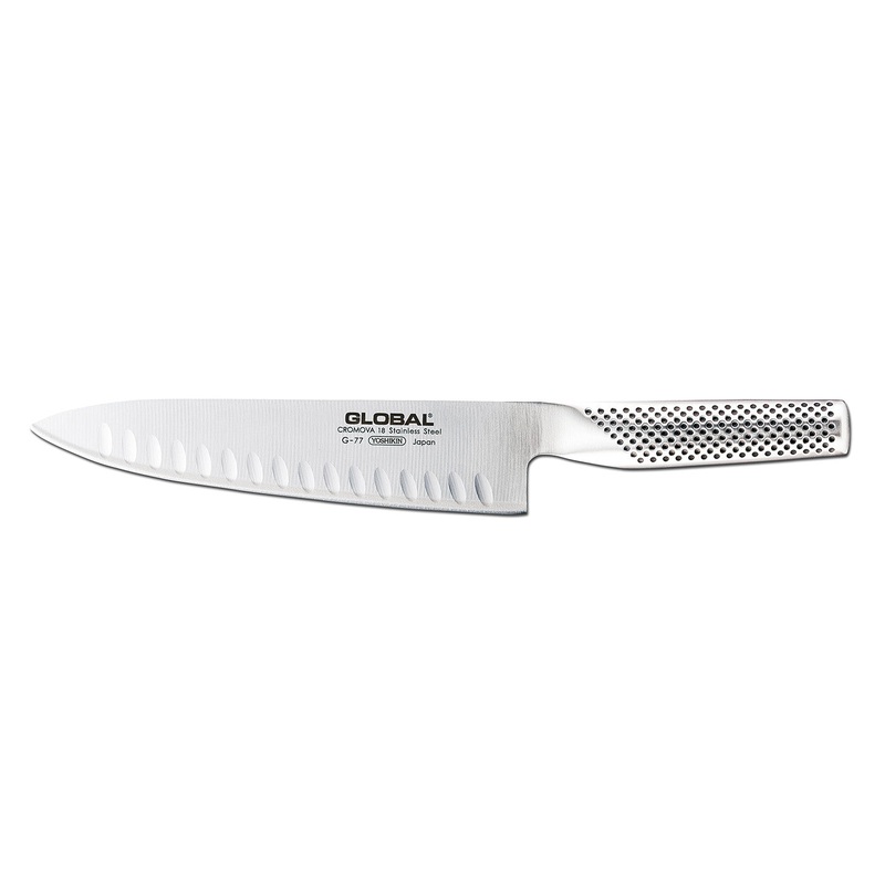 Global 8-Inch Hollow Ground Chef’s Knife