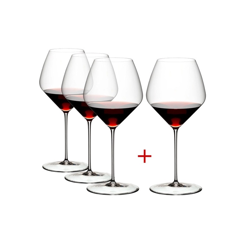 Riedel Veloce Pinot Noir/Nebbiolo Glass – Buy 3 Get 4 – Set of 4