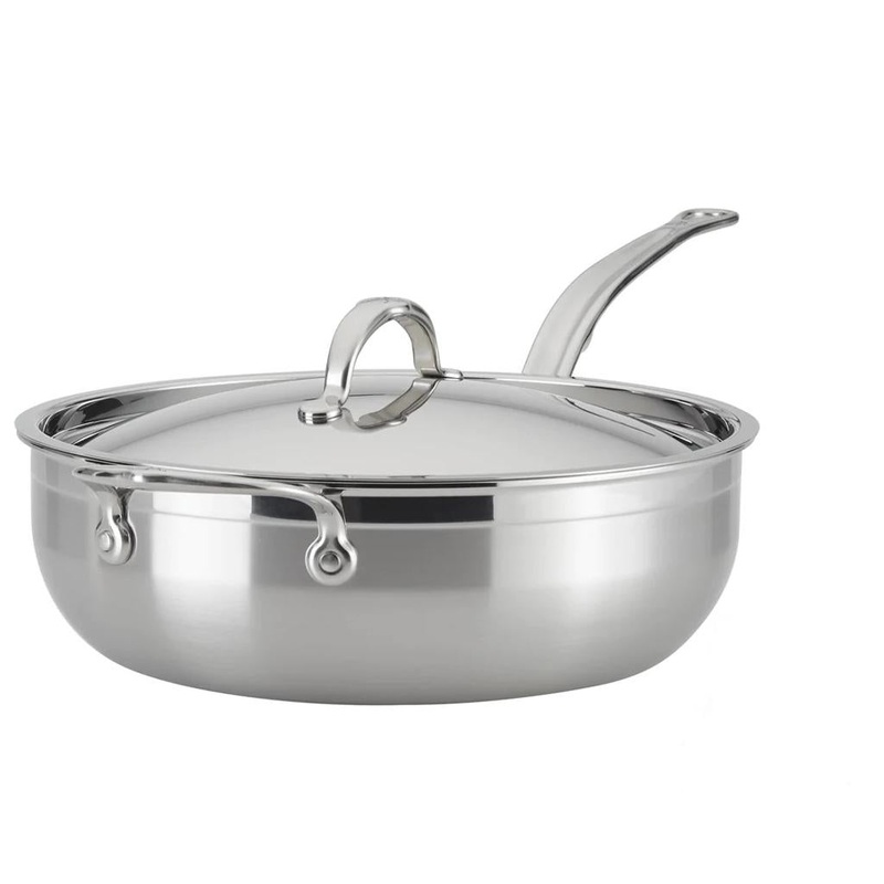 SALE! Hestan ProBond Forged 5 Quart Essential Saucier with Lid and Helper Handle