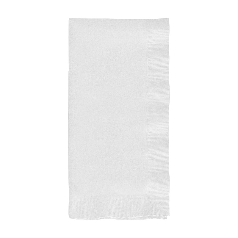White Paper Dinner Napkins