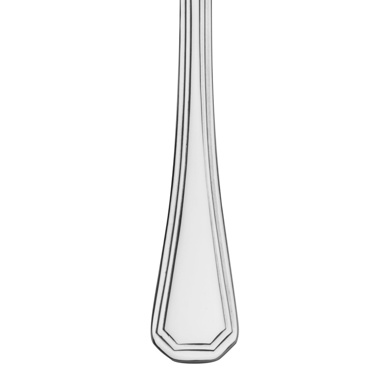 Acopa Landsdale 7 1/4″ 18/8 Stainless Steel Extra Heavy Weight Dinner Fork – 12/Pack