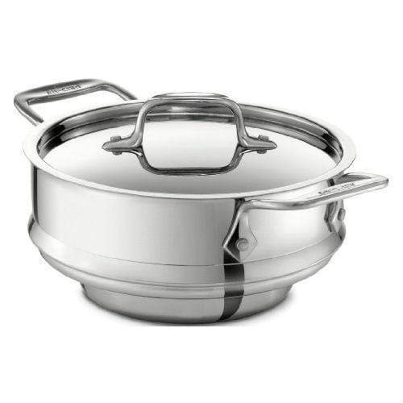 All-Clad Stainless Steel Steamer Insert w/Lid