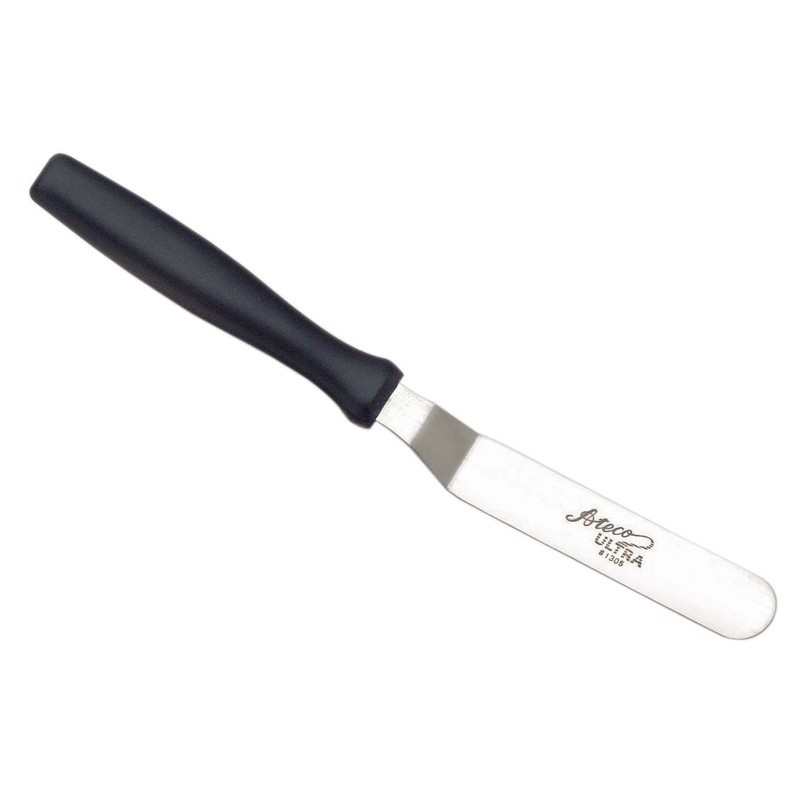 Ateco Medium Offset Icing Pastry and Baking Spatula, 4.25-Inch, Stainless Steel