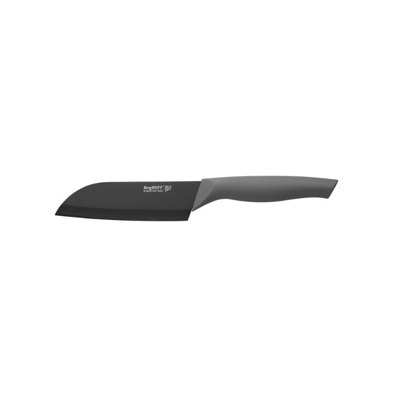 BergHOFF Essentials Stainless Steel Santoku Knife with Sleeve, 6″