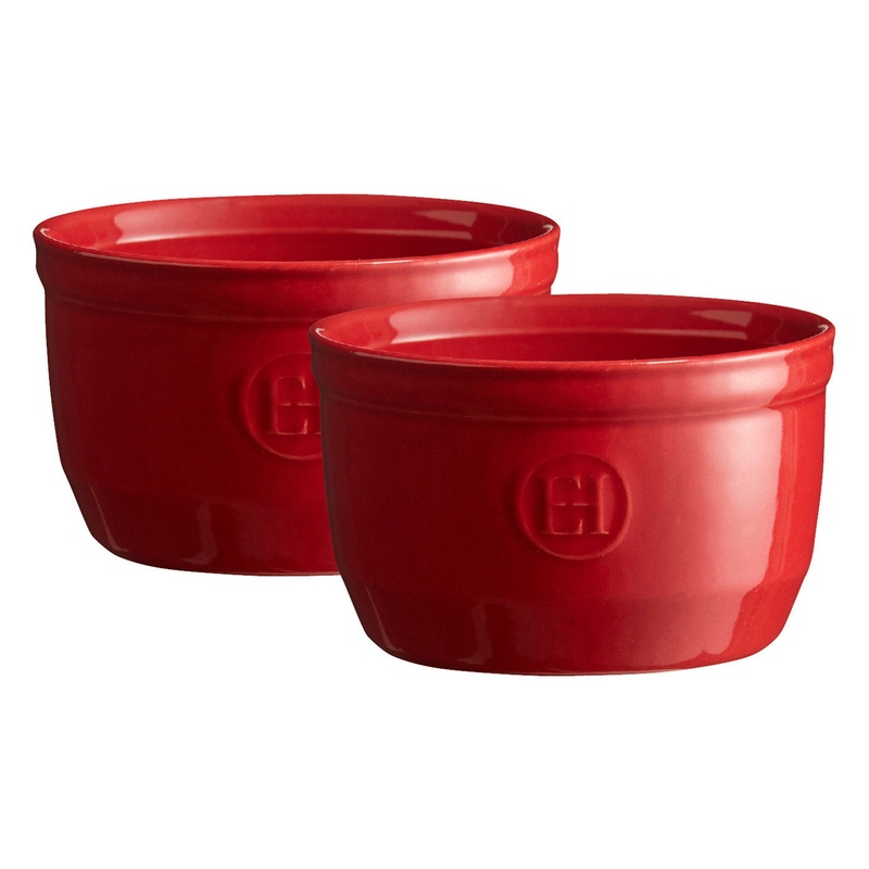Emile Henry Made in France 8.5 oz Ramekin, Set of 2, 4″ by 2.5″