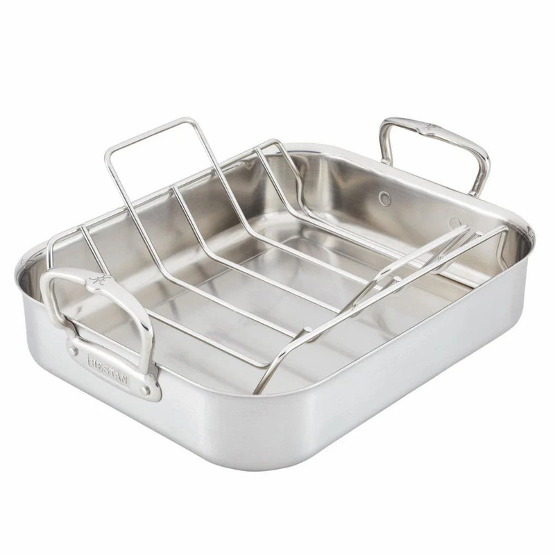 Hestan Stainless Large Roasting Pan with Rack (NOW 20% OFF)
