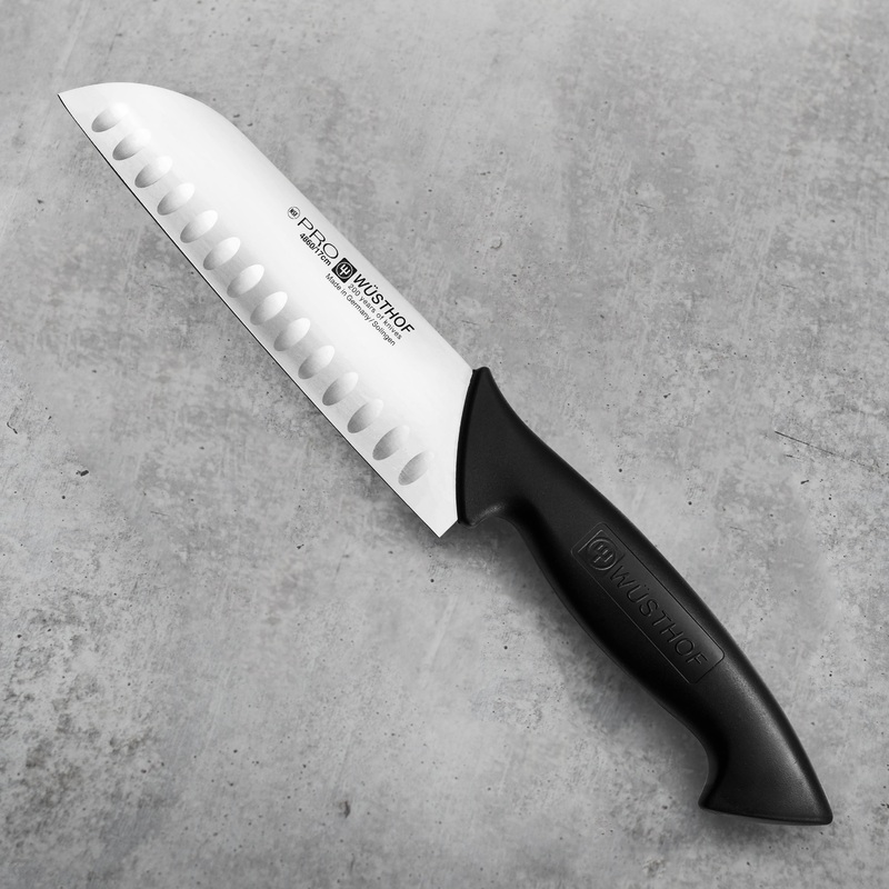 Wusthof Pro 7″ Hollow Edge Santoku Knife