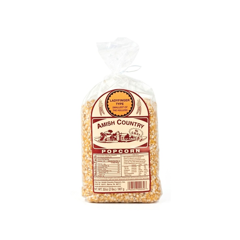 Amish Country Popcorn Ladyfinger 2 lb