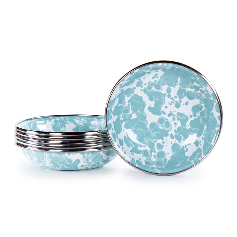 Sea Glass Swirl Tasting Dishes – Set of 6