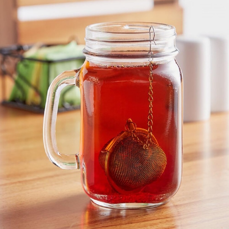 Stainless Steel Mesh Tea Ball Infuser with Chain Set of 2- Tea Strainers Tea Infuser Strainer Filters Tea Diffuser Strainer for Cup and Teapot Home Restaurants