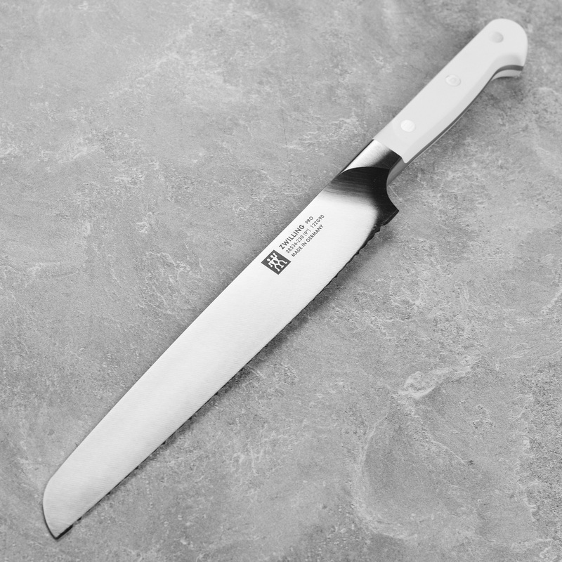 Zwilling Pro Le Blanc 9″ Bread Knife with Z15 Serration