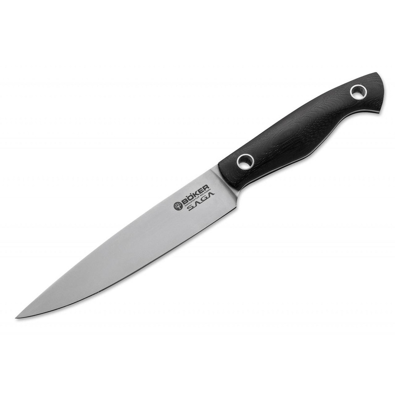 Boker Saga 6″ Utility Knife – G10 Satin