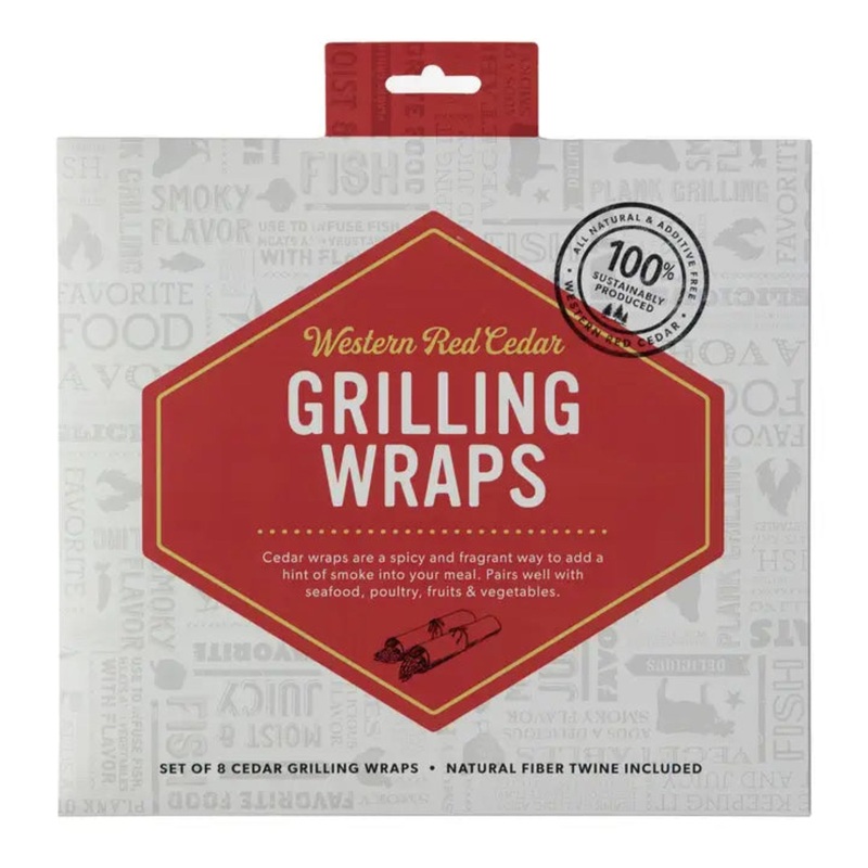 Cedar Grilling Wraps