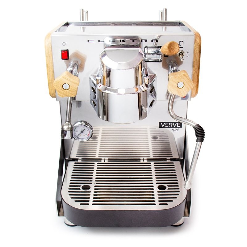 Elektra Verve Mini Espresso Machine 230V – Wood