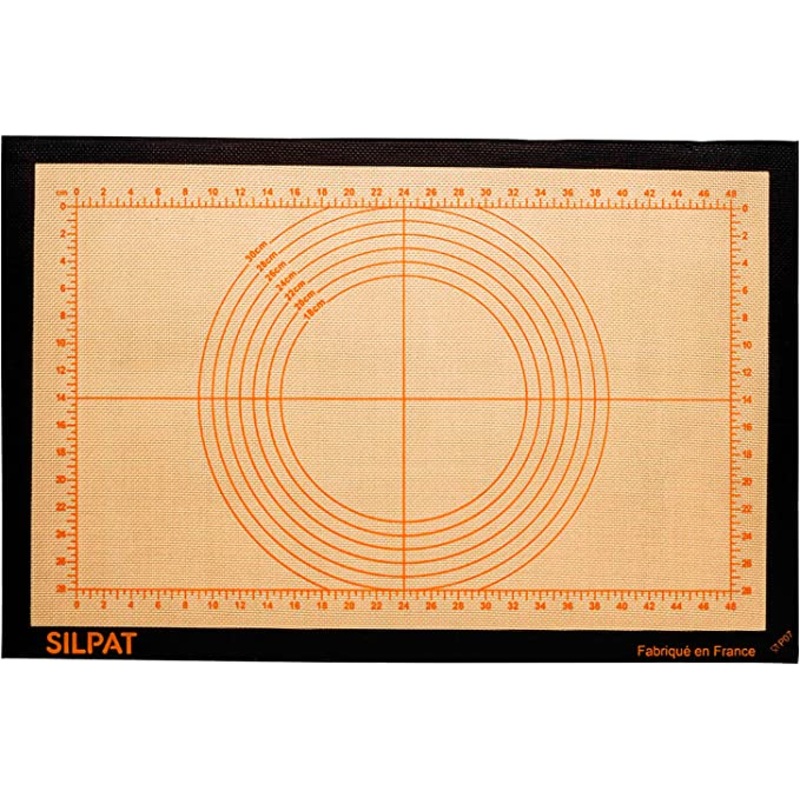 Silpat US Full Size Perfect Pastry Workstation Mat – 15 1/8″ x 23″