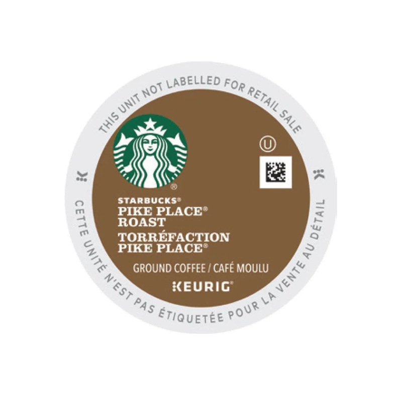 Starbucks Pike Place Roast K-Cup Pods (Box of 24)