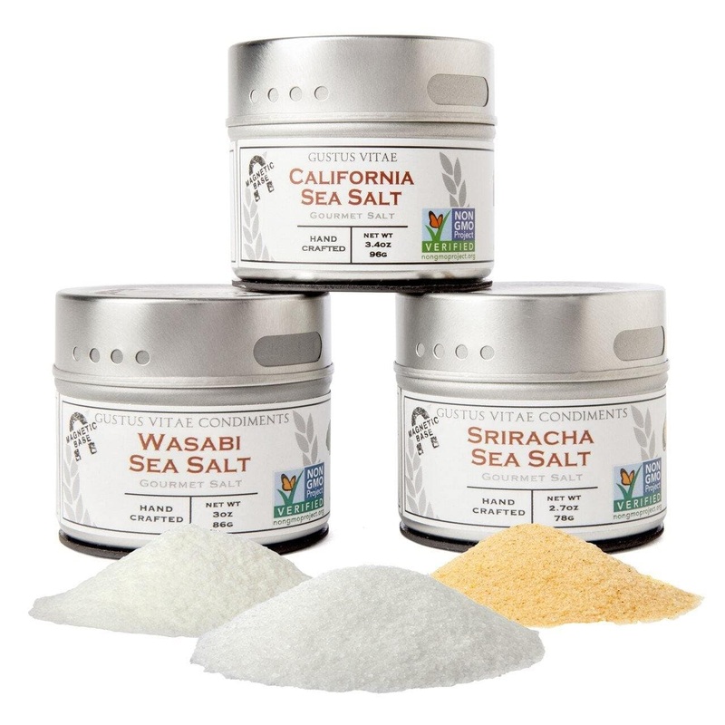 Sushi Night Sea Salts – 3 Tins by Gustus Vitae