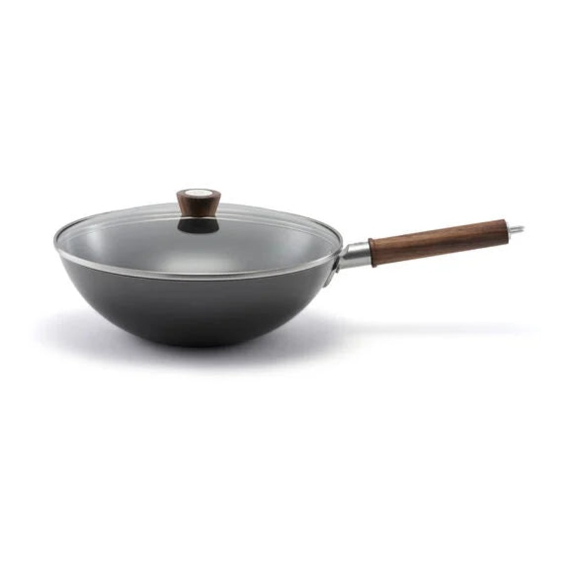 Dragon Chinese Iron Wok 12″