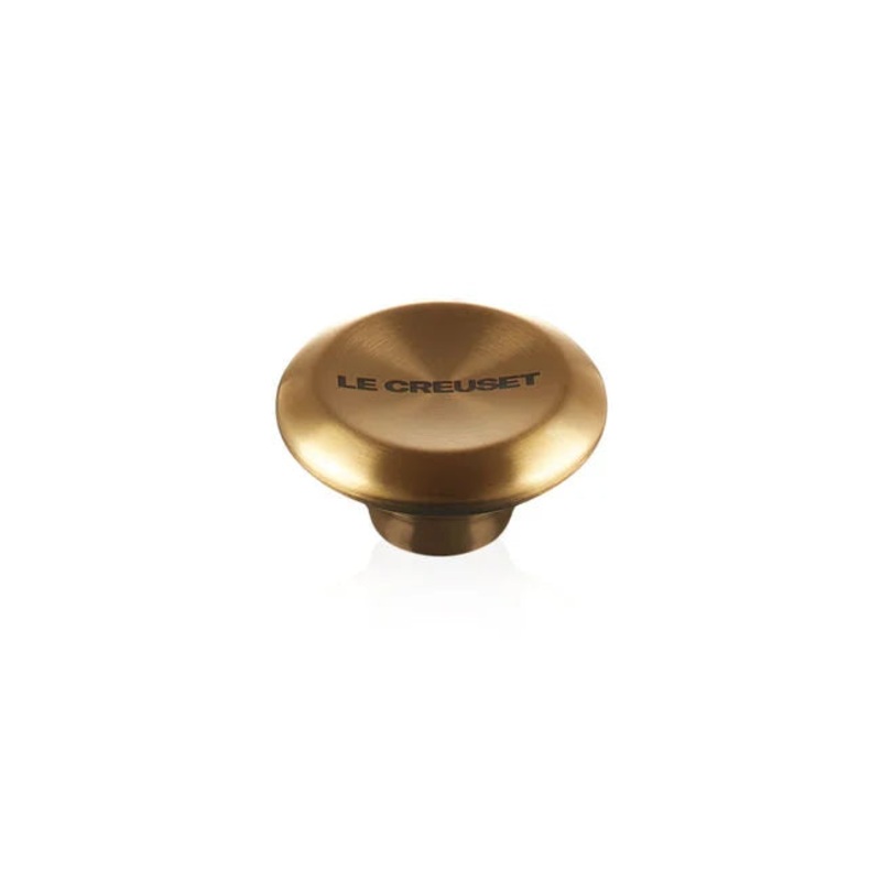 Le Creuset Signature Stainless Steel Knob Gold M 2″