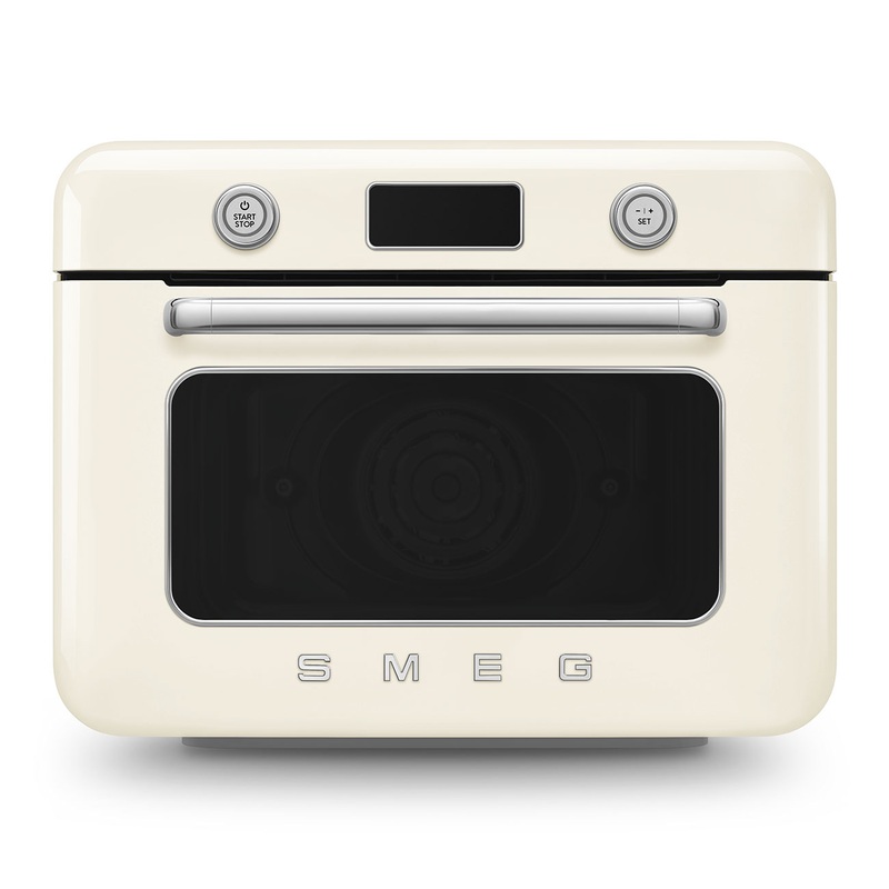 Smeg Retro Style Cream Countertop Combi Oven
