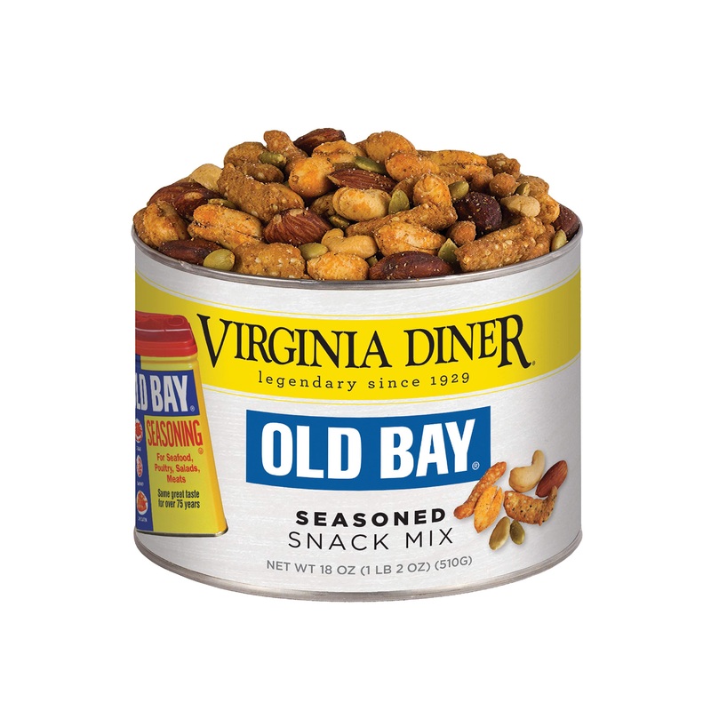 Virginia Diner Old Bay Seasoned Snack Mix 18 oz
