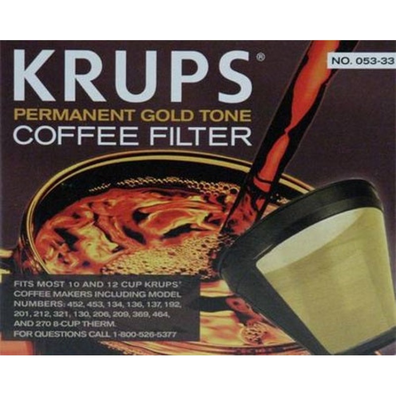 Krups Gold Tone Filter 049