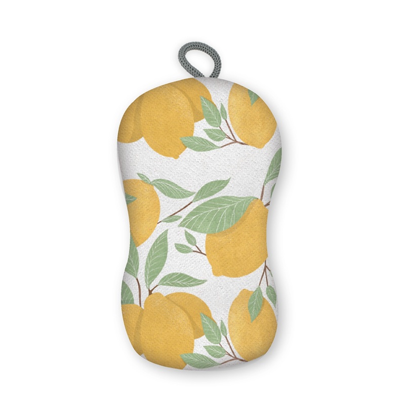 MU Kitchen Lemon Tree Designer Scrub Sponge