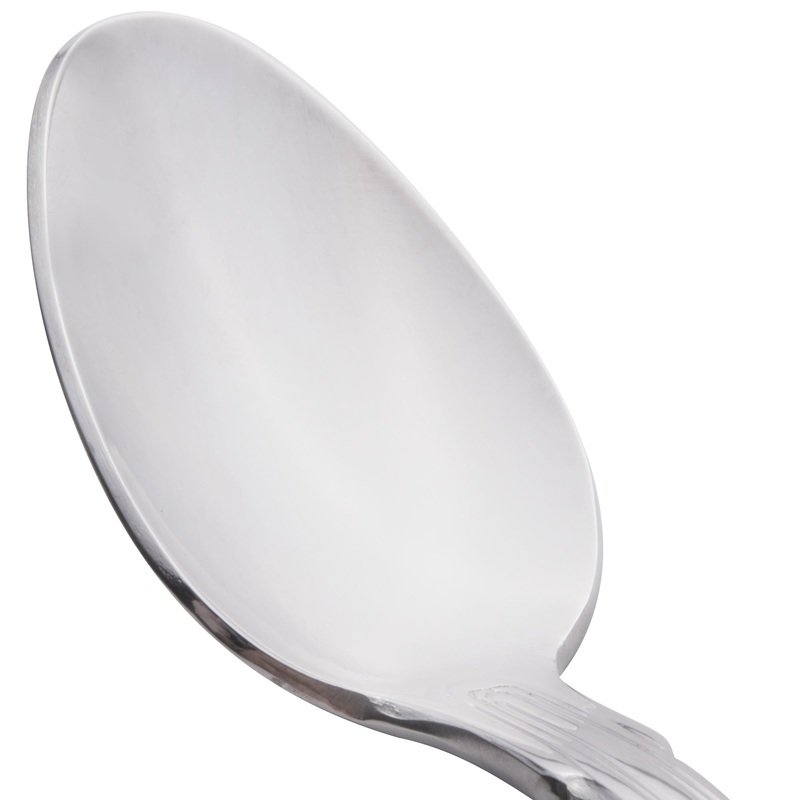 World Tableware 244 007 Kings 4 1/4″ 18/0 Stainless Steel Heavy Weight Demitasse Spoon – 12/Pack